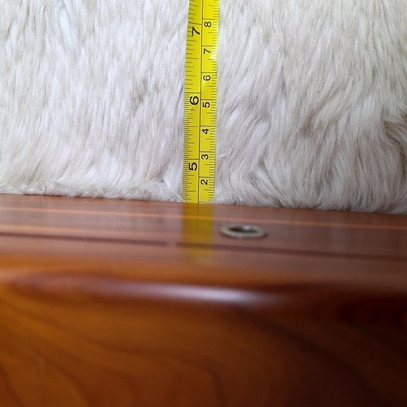 Vtg Lane Cedar Jewelry Trinket Keepsake Box Small Loogootee & Jasper IN No Key - Picture 9 of 10